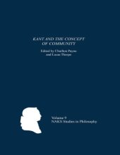 book Kant and the Concept of Community