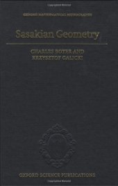 book Sasakian Geometry