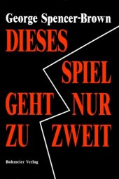 book Dieses Spiel geht nur zu zweit