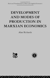 book Development and Modes of Production in Marxian Economics: A Critical Evaluation