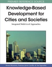 book Knowledge-Based Development for Cities and Societies: Integrated Multi-Level Approaches