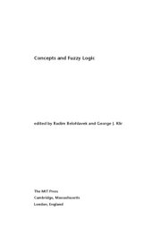 book Concepts and Fuzzy Logic