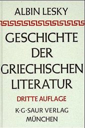 book Geschichte der griechischen Literatur