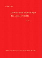 book Chemie und Technologie der Explosivstoffe