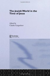 book The Jewish World in the Time of Jesus