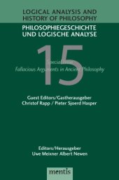 book Fallacious Arguments in Ancient Philosophy