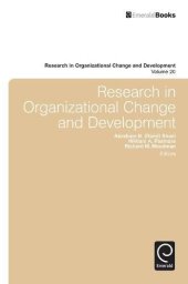 book Research in Organizational Change and Development