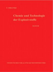 book Chemie und Technologie der Explosivstoffe