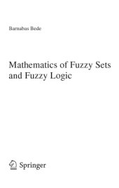 book Mathematics of Fuzzy Sets and Fuzzy Logic