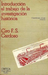 book Introdución al trabajo de la investigación histórica: conocimento, método e historia