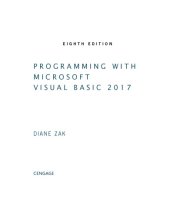 book Programming with Microsoft Visual Basic 2017