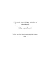 book Algebraic methods for chromatic polynomials [PhD thesis]