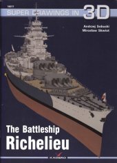 book The battleship Richelieu - Kagero Super Drawings in 3D