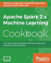 book Apache Spark 2.x Machine Learning Cookbook