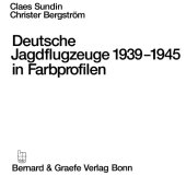 book Deutsche Jagdflugzeuge 1939-1945 in Farbprofilen