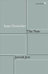 book The non-Jewish Jew and other essays