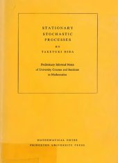 book Stationary stochastic processes