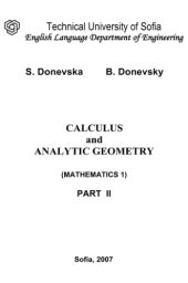book Calculus and analytic geometry, part 2