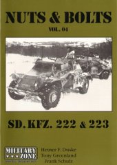 book Nuts & Bolts Vol 04 - Sd.Kfz. 222 & 223