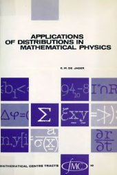 book Applications of distributions in mathematical physics