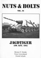 book Nuts & Bolts Vol 01 - Jagdtiger (SdKfz 186)