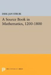 book A Source Book in Mathematics, 1200-1800