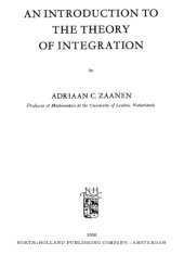 book An introduction to the theory of integration