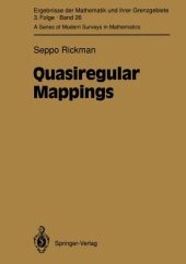 book Quasiregular Mappings