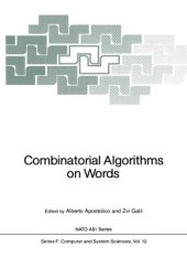 book Combinatorial Algorithms on Words