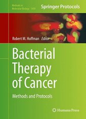 book Bacterial Therapy of Cancer: Methods and Protocols