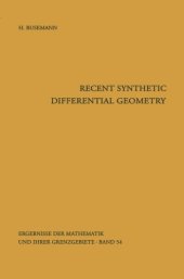 book Recent Synthetic Differential Geometry