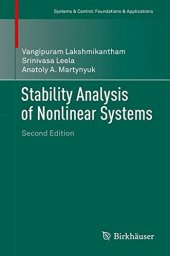 book Stability Analysis of Nonlinear Systems