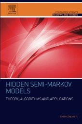 book Hidden Semi-Markov Models: Theory, Algorithms and Applications