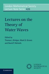 book Lectures on the Theory of Water Waves