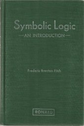 book Symbolic logic: an introduction