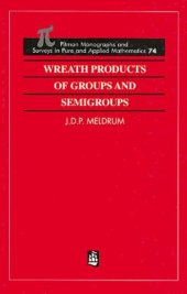 book Wreath Products of Groups and Semigroups