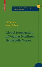 book Global Propagation of Regular Nonlinear Hyperbolic Waves