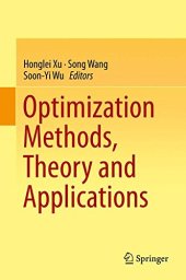 book Optimization Methods, Theory and Applications