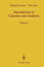 book Introduction to Calculus and Analysis. Vol.1