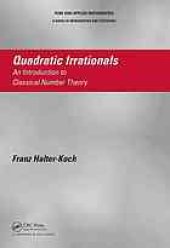 book Quadratic irrationals. An introduction to classical number theory