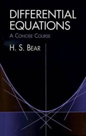 book Differential Equations: A Concise Course