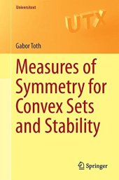 book Measures of Symmetry for Convex Sets and Stability