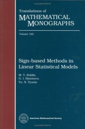 book Sign-Based Methods in Linear Statistical Models