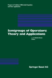 book Semigroups of Operators: Theory and Applications: International Conference in Newport Beach, December 14-18, 1998