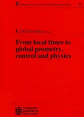 book From local times to global geometry, control and physics : emanations from the Warwick Symposium on Stochastic Differential Equations and Applications, 1984/85