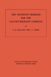 book The Neumann Problem for the Cauchy-Riemann Complex