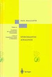 book Stochastic analysis