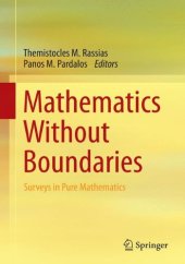 book Mathematics Without Boundaries: Surveys in Pure Mathematics