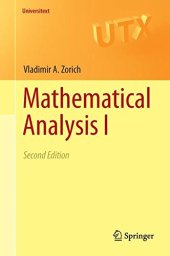 book Mathematical Analysis I