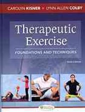 book Therapeutic exercise. Foundations and techniques